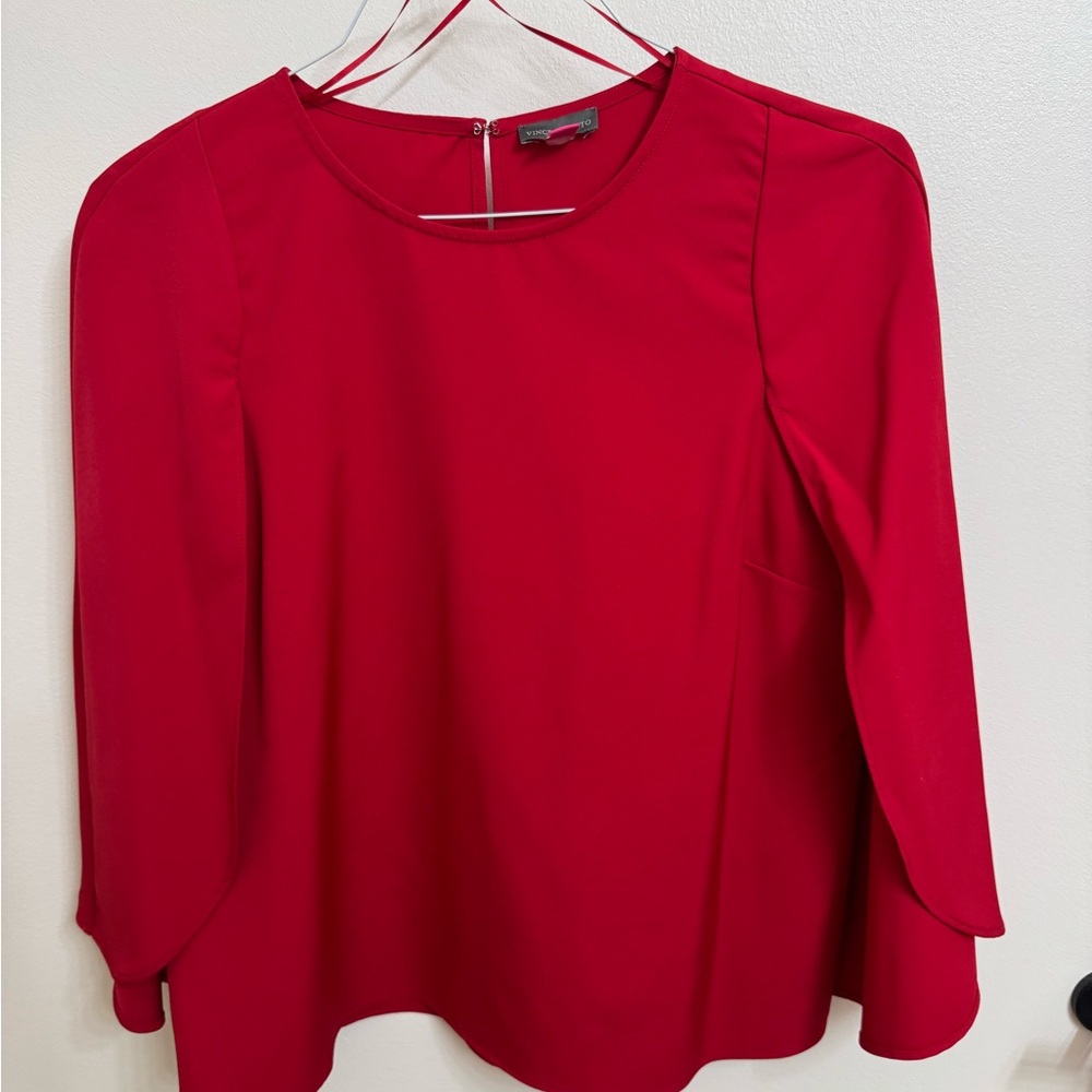 Vince Camuto Red Blouse